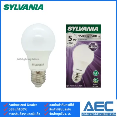 SYLVANIA หลอดไฟLED BULB รุ่นToLEDo Basic Plus 5W A60 ขั้ว E27