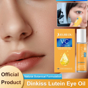 Dinkiss Lutein Eye Essence Oil Lightens Eye Lines Firming Eye Cream Moisturizing Eye Essence Oil