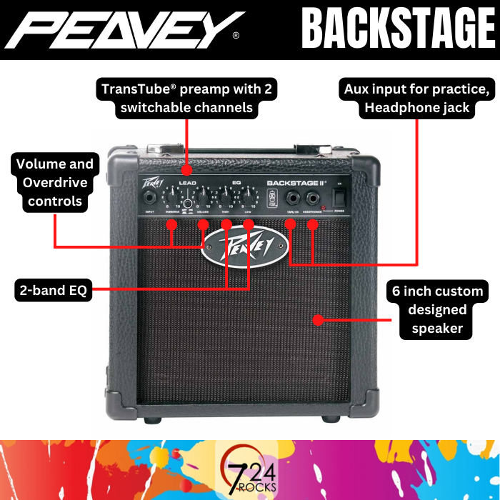 Peavey backstage on sale guitar amp