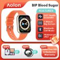 ⭐ ⭐READY STOCK⭐ ⭐ Aolon BIP Smart Watch HRV  Blood Glucose 24H Health Monitoring Fitness Tracker Bluetooth Call SmartWatch for Women Men. 