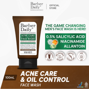 MAKARIZO - Barber Daily Acne Care & Oil Control Face Wash 100mL