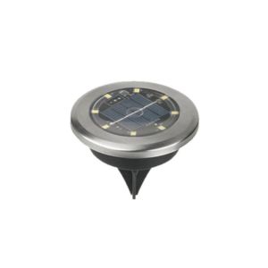 QbhomQ Solar Ground Buried Light Outdoor Pathway Lamp Auto Sensor LED Yard Lawn Walkway Decor Lighting