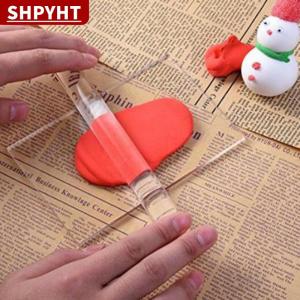 [COD] SHPYHT TOY Solid Clay Rolling Pin Acrylic Clay Roller DIY Modelling Clay Tools Accessories