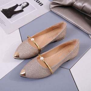 Elegant Pointed Flat Shoes Wedding Formal Office Wear for Stylish and Trendy Women Footwear Doll Shoes Ladies Shoes #162
