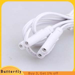 Butterfly LED tube lamp connected cord flexiable connecting cable T4 T5 T8 light connector