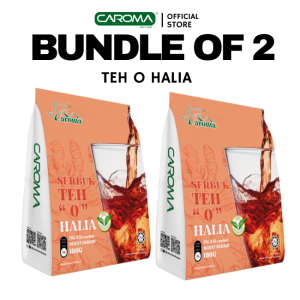 CAROMA Serbuk Teh O Halia 姜母茶 (15g x 12s x 2 Pek) (Tamat Tempoh: 27/6/2026)