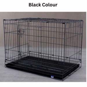 QG Pets Pet Cage for cat and dogCollapsible Foldable Cage for puppies kittens rabbits 77.5Lx51.4W