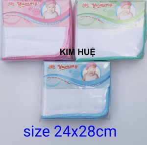 [10cái] Khăn gạc sữa khăn sữa dùng cho làn da trẻ sơ sinh 4 lớp 24cmx28cm  sợi tơ tổng hợp sản không gây kích ứng