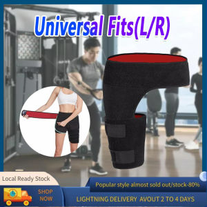 【Local delivery】 Hip Support Belt Groin Support Sciatica Pain Relief Thigh Strap Compression Brace Joints Groin Arthritis Hip Protective Belt Groin-Protection-Belt
