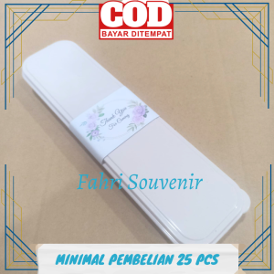 Souvenir Pernikahan Sendok Garpu Sumpit + Wadah Kotak Harga Untuk 1 PCS