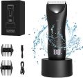 Vrsgs Body Trimmer for Men, Vrsgs Body Trimmer, Electric Body HairTrimmer for Men, Mens Beard and Body HairTrimmer for Pubic Hair, Electric Waterproof Full Body Shaver for Body Groomer (1). 