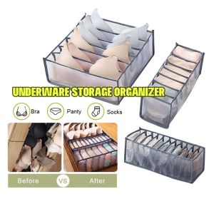 Underwear Storage Box Foldable Storage Box Storage Wardrobe Drawer Clapboard Socks Bra Panties Storage