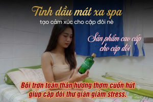 Tinh dầu mặt xa spa tạo cảm xúc cho cặp đôi nam nữ sản phẩm cao cấp - hương thơm cồn hút giúp cấp độ thư giãn giảm stress.