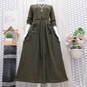 GAMIS KNITE RAJUT SAKU