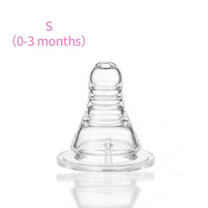 Baby Pigeon Nipple Silicone Infant  Pacifier Newborn Bottle slim neck standard bottle nipple 3.8cm Pacifier