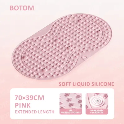 BOTOM 软硅胶指壓板超慢跑专用 Foot Massage Mat Anti Slip Thick Fitness Equipment 腳底 按摩墊 原地脚踩脚底穴位疏通趾板