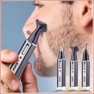 KEMEI Nose Trimmer 3 in 1 Alat Cukur Bulu Hidung/Alis/Kumis/Jenggot