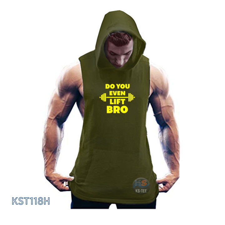 DO YOU EVEN LIFT BRO Hoodie Fitness Gym Shirt Muscle Shirt tshirt