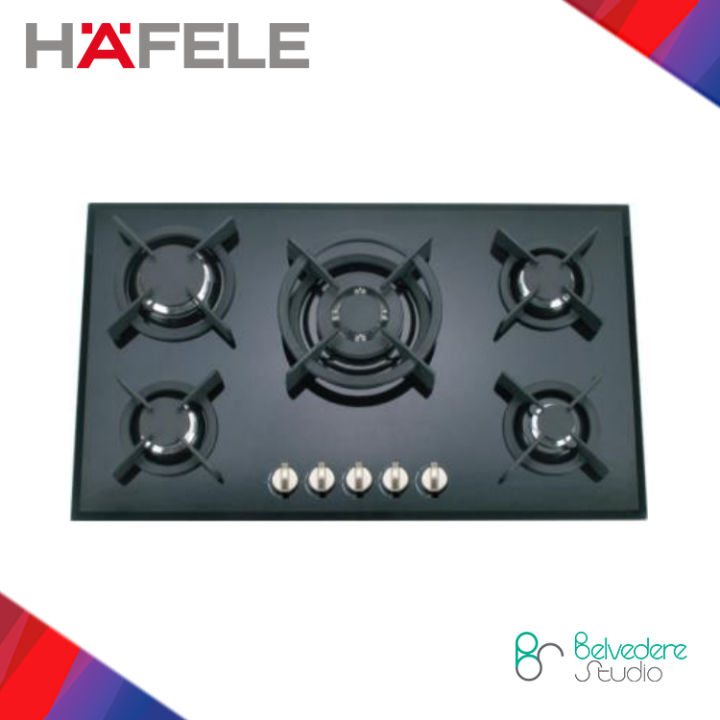 HAFELE Tempered Gas Hob 5 Burner Lazada PH