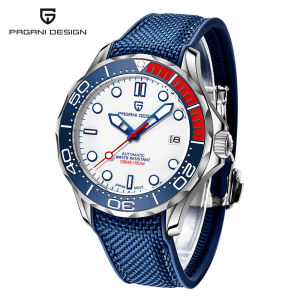 PAGANI DESIGN Top Brand Watch Fashion Japan NH35A Mechanical Waterproof Watch Men Full Luminous Ceramic Bezel Stainless Steel Sapphire Glass Clock PD1667/1685