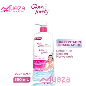 Glow & Lovely Brightening Bodywash with Multivitamin and Niacinamide Bottle 550ml