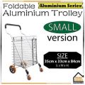 【Local Seller】 Push Cart Grocery Trolley  ★ Shopping Cart Trolley ★ 4 Option ★ Heavy Duty Black Shopping Trolley & Foldable Aluminium Trolley 【SMALL & BIG】. 