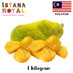 FRESH & READY-TO-EAT GOLDEN JACKFRUIT IMPORTED FROM MALAYSIA - 1 KILOGRAM - ISTANA ROYAL FRUITS