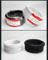 dây buộc lõi thép bọc nhựa cuộn 100m, dây dẹt bọc nhựa đường kính 0.55,dây buộc lõi thép vỏ nhựa,dây nhựa tròn lõi thép. 