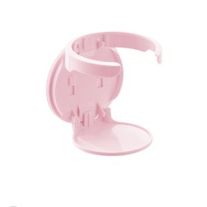 WAPKTY Wall-Mounted Round Cup Holder Self-Adhesive Foldable Wall Bottle Rack  Multipurpose Drink Holder
