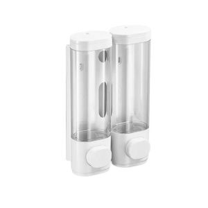 Manual Soap Dispenser Wall MountedBathroom Shower Pump Dispenser andOrganizer ShampooConditioner