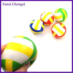 Fanzi Dingdaocunz 1 Cái Bóng Thông Hơi Giảm Căng Thẳng Bóng Chuyền Mini Bóng Xốp Bóp Đồ Chơi Ngoài Trời Cho Trẻ Em