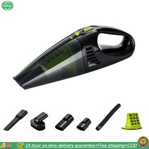 [HOT] Compact Handheld Car Vacuum 4500PA Cordless Portable Cleaner for Car Interior Cleaning