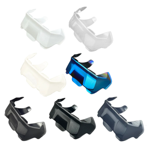 Streamlined Aerodynamic Spoiler for Helmets High Quality ABS Material Sporty Customization Easy Installation Racing Aesthetic