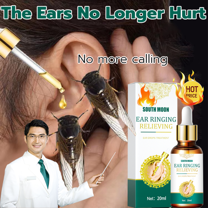 【Hot Sale】Tinnitus Liquid Ear Drops Infection Treatment Cleaning Liquid