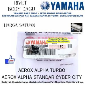 Rivet Body Bodi Dagu Aerox Alpha Standar Cyber City Turbo Asli Yamaha Surabaya