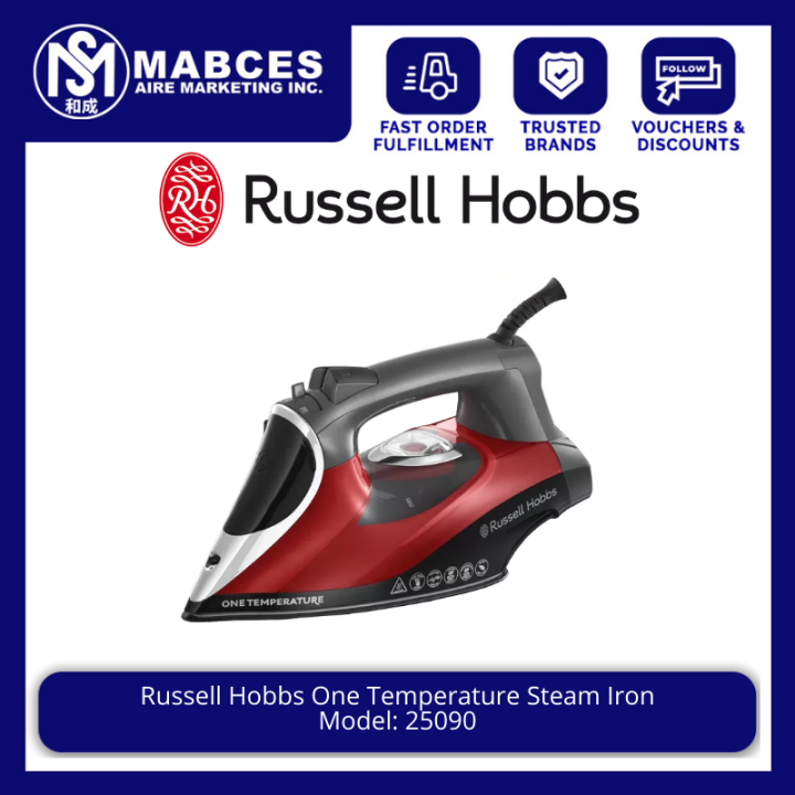 Russell Hobbs One Temperature Steam Iron 25090 | Lazada PH
