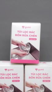 Hộp Túi Lưới Lọc Rác Bồn Rửa Bát Gumi Co Giãn Tin Lợi Sạch Sẽ Chống Tắc Nghẽn.