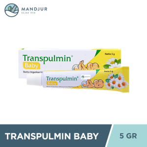 Transpulmin Baby Balsam 5 g - Pereda Flu dan Hidung Tersumbat Bayi