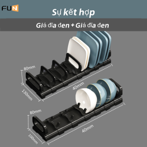 [FUN] Giá Sắp Xếp Nhà Bếp Giá Để Đĩa Giá Để Bát Giá Sắp Xếp Đĩa Giá Sắp Xếp Tủ