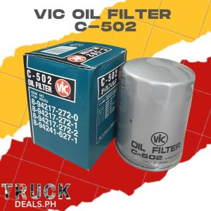 VIC Oil Filter C-502 For Isuzu KB Gemini Dsl. (Long Type)
