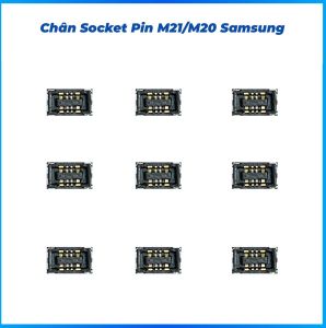 Chân socket pin trên main M21 M20 samsung