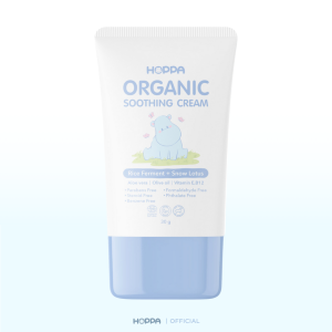 ครีมลดผดผื่นออร์แกนิค HOPPA Organic Soothing Cream เพิ่มความชุ่นชื้น บรรเทาอาการคัน ลดผดผื่น และลดการระคายเคือง