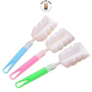 Bộ cọ rửa bình dụng cụ vệ sinh cốc siêu sạch khớp nối thông minh tránh gãy