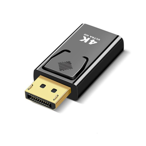 Portable DisplayPort To HDMIs Converter With Plugs And Play Functionality For Effortless Use On Travel Easy To Use