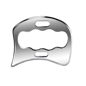 MUSASI Thép không gỉ Dụng cụ cạo fascia Giảm đau nhức cơ bắp. Kỹ thuật di chuyển các mô mềm. Dụng cụ cạo Di động Tay cầm công thái học Dụng cụ mô mềm dành cho liệu pháp vật lý trị liệu