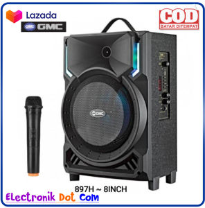 GMC 897H Speaker Portable BLUETOOTH SUARA MANTAP KARAOKE