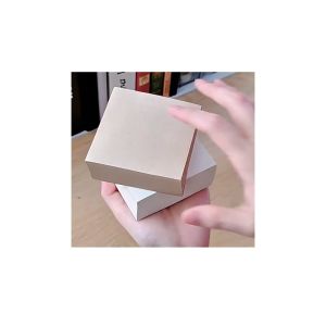Giấy note ghi chú 400 tờ trơn đa năng Giấy ghi chú kraft vintage trắng basic trơn-ESTLA
