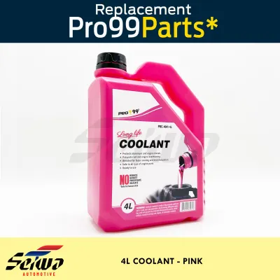 4L Coolant Pink for Toyota and Chevrolet - Pro99 Brand - 4P
