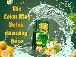 TCK 1 Box Promo The Colon King | Natural Colon Cleansing Juice for Acid Reflux GERD Stomach Pain Digestive Problem