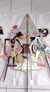 Wayang Paket Komplit Gunungan Bima Gatutkaca Kresna Anoman